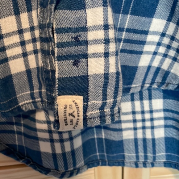 American Eagle Boyfriend button down shirt. - Picture 3 of 4